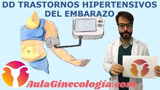 DIAGNÓSTICO DIF TRASTRNOS HIPERTENSIVOS EMBARAZO Preeclampsia y otros  Ginecología y Obstetricia [upl. by Nymzaj]