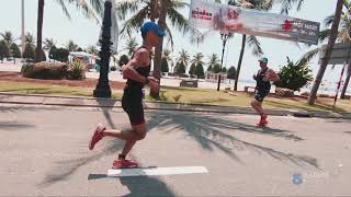 Ironman 703 Danang 2018  Phần Thi Chạy của Cao Hà [upl. by Ellerud]