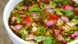 Pachi pulusu Andhra style Raw rasam with tamarind [upl. by Minny]