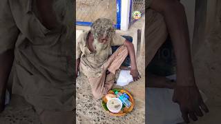 Food For Poor People  Humanity Video  The Helping Hands  Poverty In India  Helping Video shorts [upl. by Kenlay]