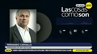 🔴 Las cosas como son 📣 con Fernando Carvallo 130422 [upl. by Nojram]