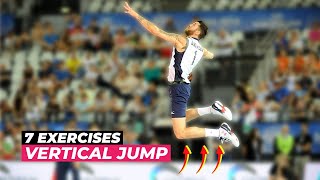 7 INCREDIBLE Exercises to Improve Your Vertical Jump [upl. by Dnalyaw]