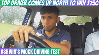 Uk Mock Driving Test For Ashwin [upl. by Annelg]