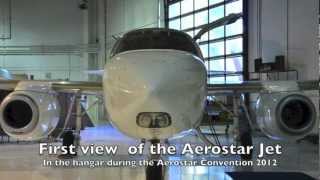 Aerostar Jet demo flight AOA Oct 2012 [upl. by Glenine]