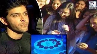 Hrithik Roshan Celebrating BDay With Fans Before Release Of Kaho Naa Pyaar Hai  Flashback Video [upl. by Zoila]