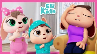 Why Mom Is Tired  Educational Kids Songs  Eli Kids [upl. by Brownley181]