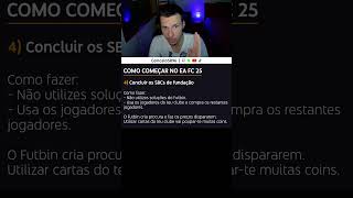 22 Como Começar A Ultimate Team no EA Sports FC 25 com Web App EAFC25 WebApp FC25 [upl. by Nirek]
