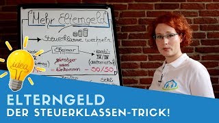 ▶ Mehr Elterngeld durch SteuerklassenTrick vor Elterngeldreform [upl. by Cohlette667]