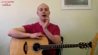 Beginners Guitar Course Level Three 3 How To Strum With An Upstroke [upl. by Suryc]