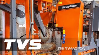 WoodMizer TVS HD for Industrial Sawmilling Operations  See it in Action  WoodMizer [upl. by Dupin]