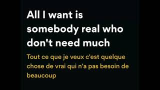 R City  Locked away LyricsParoles Français Ft Adam Levine [upl. by Einahpetse]