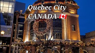 Quebec City Christmas Market [upl. by Ardnauq439]