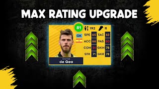 DLS 22 David de Gea Max Rating Upgrade ⚽🔥 [upl. by Camden]