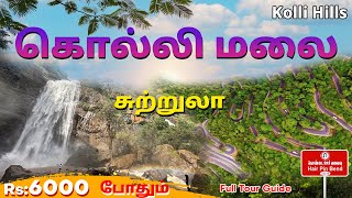 🔴TAMILNADUS FANTASTIC AAGAAYAGANGAI WATERFALLS ஆகாயகங்கை  Kolli Hills Trekking  Naveen Kumar [upl. by Conner]