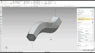 Siemens NX  Swept 3 Sections 1 Guide [upl. by Fasano261]