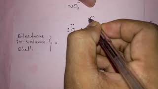 Lewis structure of NitrateNO3 ion How to draw lewis structure of NitrateNO3 ion [upl. by Lenoj]