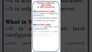 what is machine and webconfig in NET coding jscript classaspnetmvcnet frameworkclass [upl. by Jania]