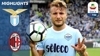 Lazio 41 Milan  Highlights  Giornata 3  Serie A TIM 201718 [upl. by Enair]