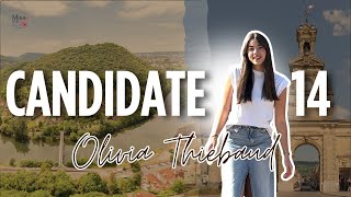 Candidate n°14  Olivia Thiebaud [upl. by Marcella234]