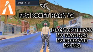 🔧FIVEM FPS Boost Graphics Pack V2 OPTIMIZED 160 FPS No Shadows Low Vegetation Better FPS [upl. by Eeleimaj864]