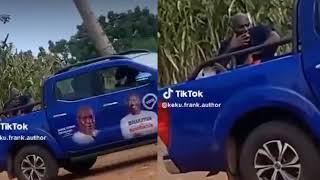 NPP parliamentary candidate caught on camera smoking wee [upl. by Comstock]