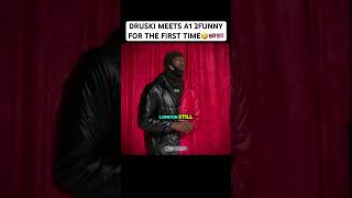 DRUSKI MEETS A1 2FUNNY FOR THE FIRST TIME🤣 ​⁠​⁠ a12funny comedy druski london roadman uk [upl. by Denise]