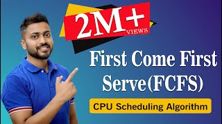 L23 First Come First ServeFCFS CPU Scheduling Algorithm with Example [upl. by Kara]