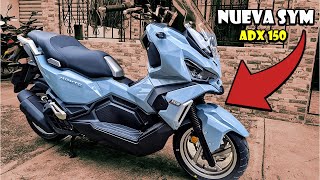 Llego SyM Mejor que NMax y PCX Nueva ADX150 scooter [upl. by Hashim]