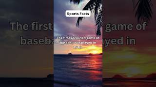 Baseball History Unveiled The First Recorded Game in 1846 ⚾🕰️ shorts [upl. by Seluj]