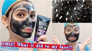 WOW Charcoal Peel Off Mask Review  Does It Really Work  How to Apply Charcoal Peel Off Mask [upl. by Steele90]