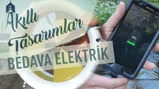 Su ve Rüzgardan Elektrik Üreten Mini Kamp Cihazı [upl. by Schuster]