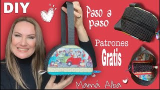 DIY  NECESER ORIGINAL PASO A PASO PATRONES GRATIS GANA DINERO COSIENDO MAMÁ ALBA [upl. by Fayette223]