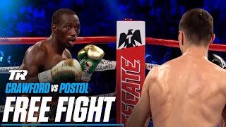 Terence Crawford Takes Viktor Postol To School  JULY 23 2016 [upl. by Rexfourd]