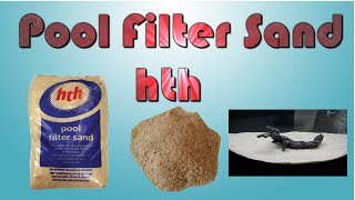 hth Pool Filtration Sand [upl. by Aimik]