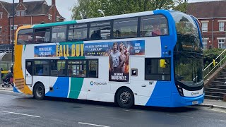 Stagecoach Basingstoke 10436 SK15 HCY on Route 2 To Basingstoke Bus Station [upl. by Brendin]