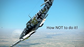 How not to recover from a stall  il2 Sturmovik Battle of Stalingrad [upl. by Fante366]