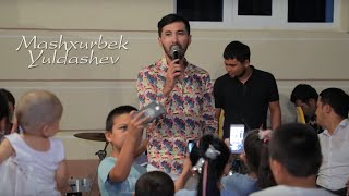 Mashxurbek Yuldashev  Dost  Машхурбек Юлдашев  Дуст Jonli ijroda toyda [upl. by Sibeal]