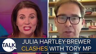 “There Is NO Compromise” Julia HartleyBrewer CLASHES With Tory MP Over Tactics “To Destroy Hamas” [upl. by Euqinomad]