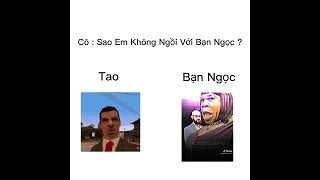 Cô  Sao Em Không Ngồi Với Bạn Ngọc  Bạn Ngọc 💀👽🤯 memes meme funny cobap haihuoc slay [upl. by Younger]