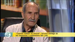 TV3  Els Matins  quotEl Lutequot presenta quotCuando resistir es vencerquot [upl. by Asile]