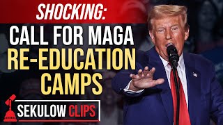 SHOCKING Call For MAGA ReEducation Camps [upl. by Eydnarb807]