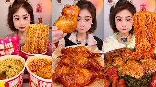 ASMR MUKBANG Spicy food a Flavor Explosion with This Chinese Food Challenge [upl. by Cissy]