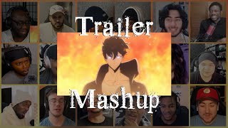 Solo Leveling  OFFICIAL TEASER Reaction Mashup [upl. by Sisco]