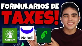 Cuánto Pagar en Taxes con Robinhood Webull y Otros Brokers  Cómo leer un 1099 de Inversiones [upl. by Summons48]