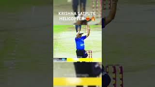 Krishna satpute helicopter shot 🔥❤‍🔥 cricketlover cricketfever krishnasatpute helicoptershort [upl. by Harpp159]