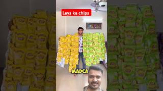 I Made Longest Chips Chain  MadCaP experiment challenge viralvideo trending [upl. by Aiuqcaj]