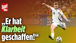 Nationalmannschaft Maxi Mittelstädt löst die deutsche Problemzone  Reif ist Live [upl. by Eaj266]