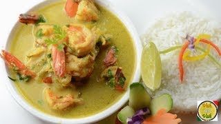 Prawn Caldine Curry  By Vahchef  vahrehvahcom [upl. by Naujtna]