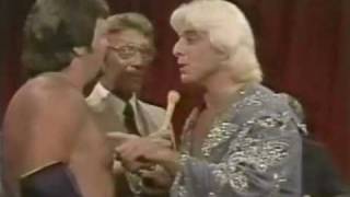 Jerry Lawler vs Ric Flair NWA Heavyweight Title Match Part 2  The Hustle [upl. by Nnahtur191]