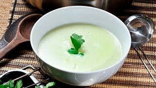 Crema de chayote  Cream of Chayote [upl. by Accissej]